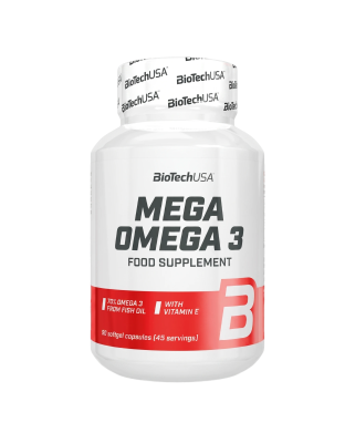 BioTechUSA Mega Omega 3 (90 Softgels)