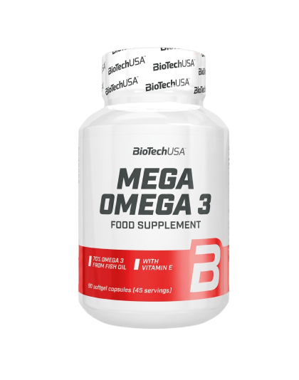 BioTechUSA Mega Omega 3 (90 Softgels)