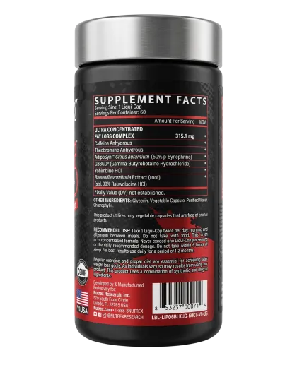 Nutrex Lipo-6 Black Ultra Concentrate (60 Caps)
