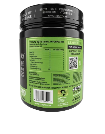 Nutritech Creatine Monohydrate (500g)