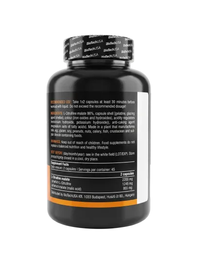 BioTechUSA Citrulline Malate (90 Mega Capsules)