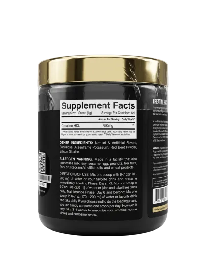 Victor Martinez HCL Creatine - Fruit Punch (120g)