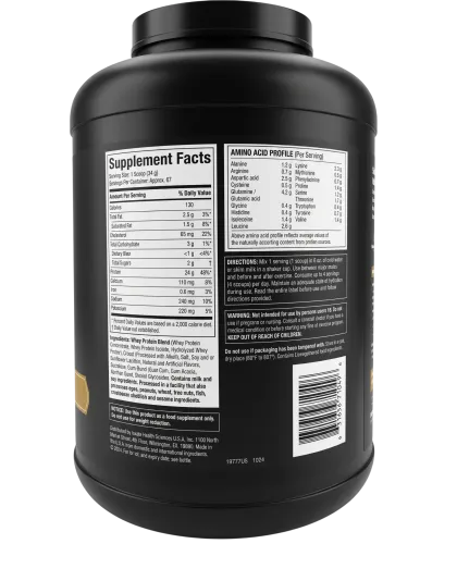 MuscleTech Nitro-Tech 100% Whey Gold (5.5 lbs)